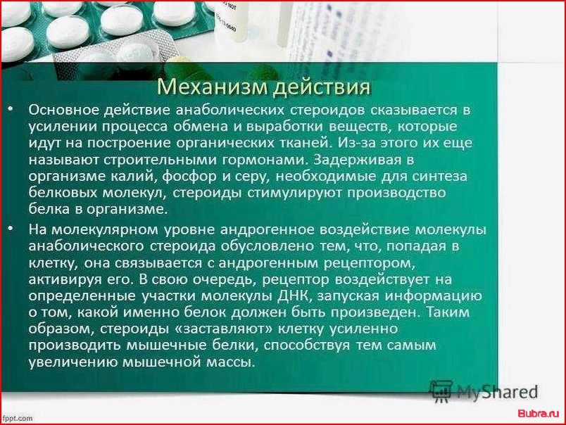 Анаболические стероиды: классификация, воздействие на организм и побочные эффекты