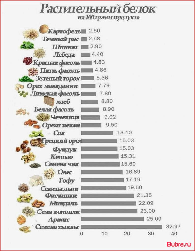 В каких продуктах содержится белок: полный список и рекомендации к потреблению