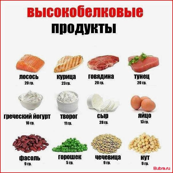 В каких продуктах содержится белок: полный список и рекомендации к потреблению