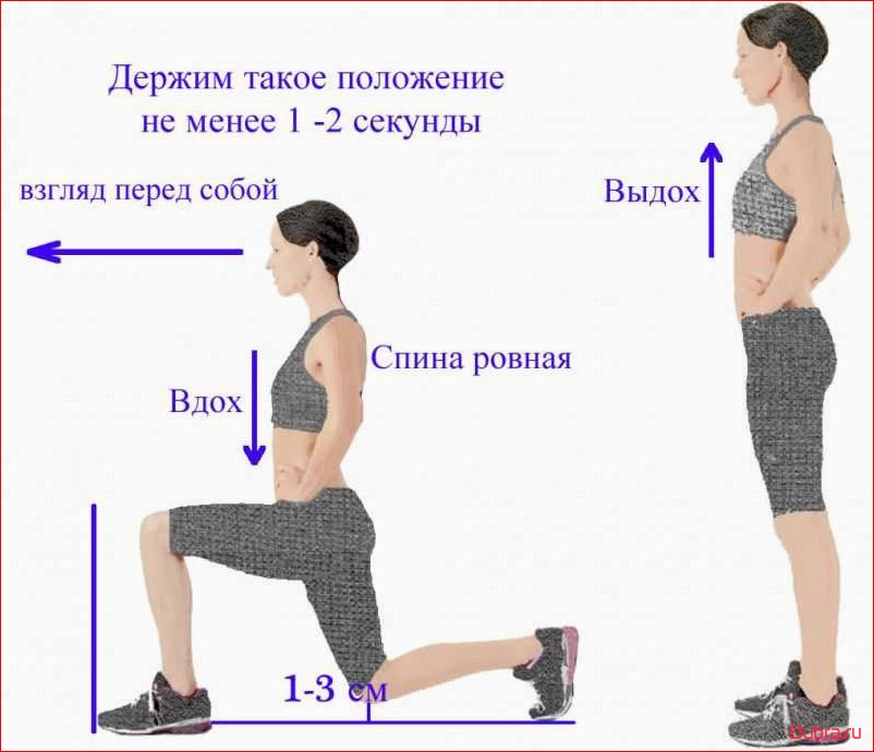 Выпады в движении