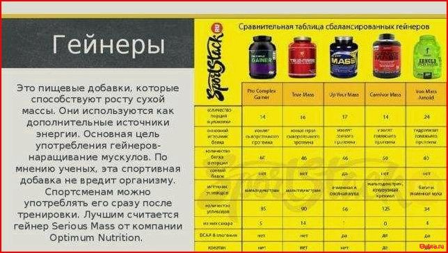 (гейнер, работает, правила, приема) Что такое гейнер и как он работает. Правила приема и побочные эффекты